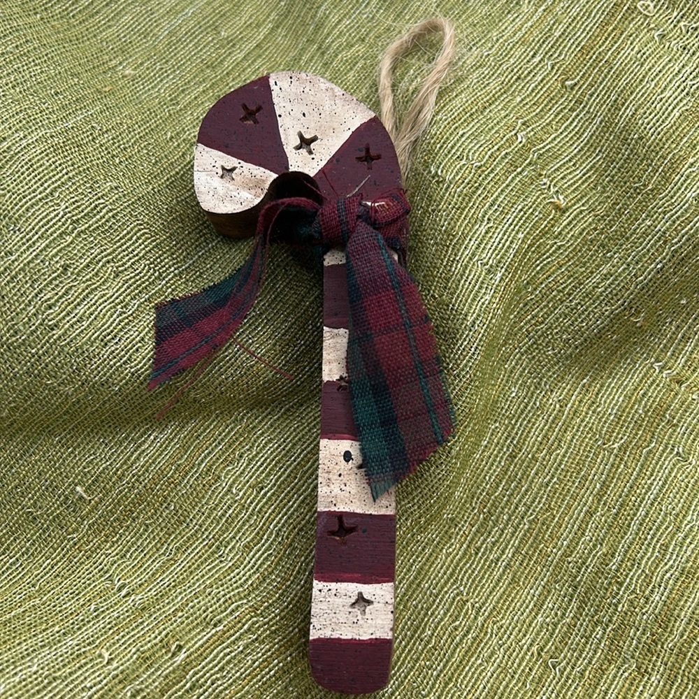 Wooden Holiday Ornaments Set.  Handmade - Picture 6 of 12